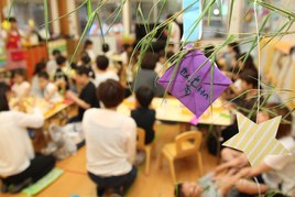 七夕親子会食会　さくら・ばら組