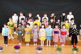 音楽発表会　もも組